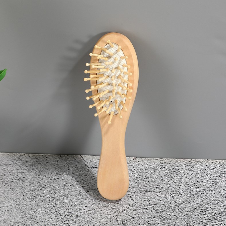 Baby Wool Brush Hemu Small Face Brush Children's Rubbing Bath Massage Brush Baby Shampoo Bath Cleaning Care Brush