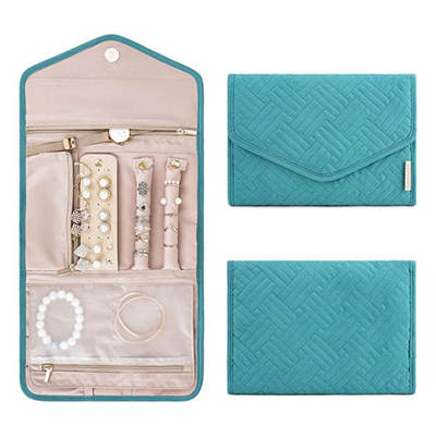 Jewelry bag storage bag anti-oxidation necklace earrings bracelet ring exquisite jewelry storage box portable travel