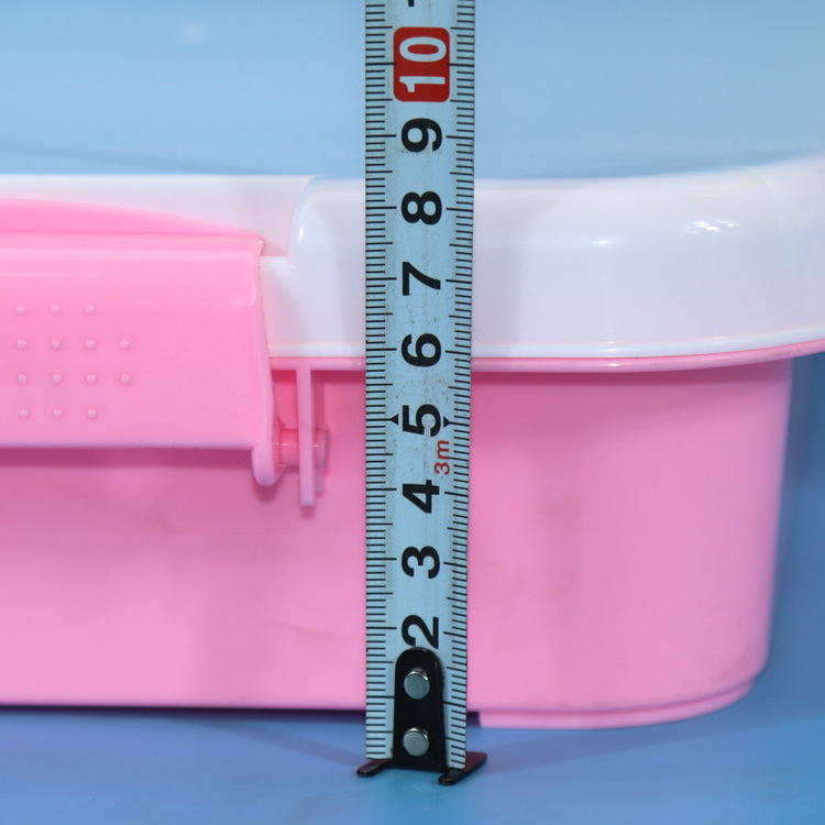 Factory wholesale storage box desktop plastic toy box transparent storage box thickened storage box storage box