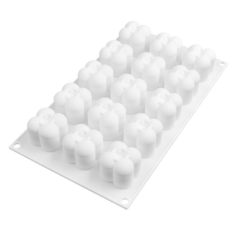 Spot 15 Even Small Rubik's Cube Silicone Magic Ball Model Mu Si Cake Mold DIY Homemade Aromatherapy Candle Soap Mold