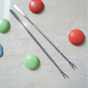 Factory Supply Stainless Steel Crab Fork Creative Seafood Needle Hotel Household Foreign Trade Crab Fork Walnut Needle Gift