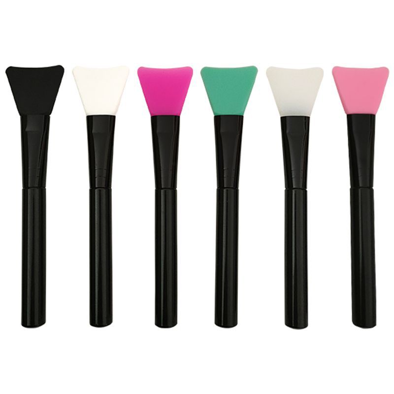 Source supply mask brush silicone mask brush makeup brush soft head silicone adjustment stick DIY beauty tools
