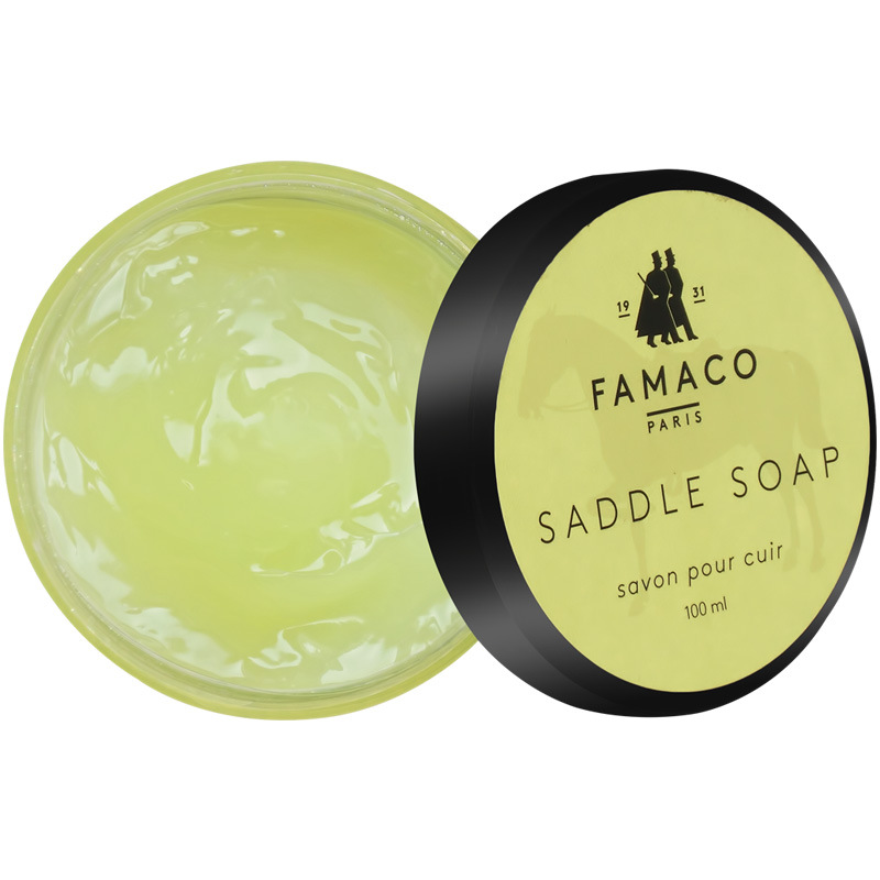 French FAMACO deep cleansing cream leather cleaning soap cleaning care saddle soap Martin boots care decontamination