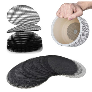 Amazon flower pot bottom hole mat mesh plant insect-proof pot bottom mat flower bonsai leak-proof soil mesh gasket