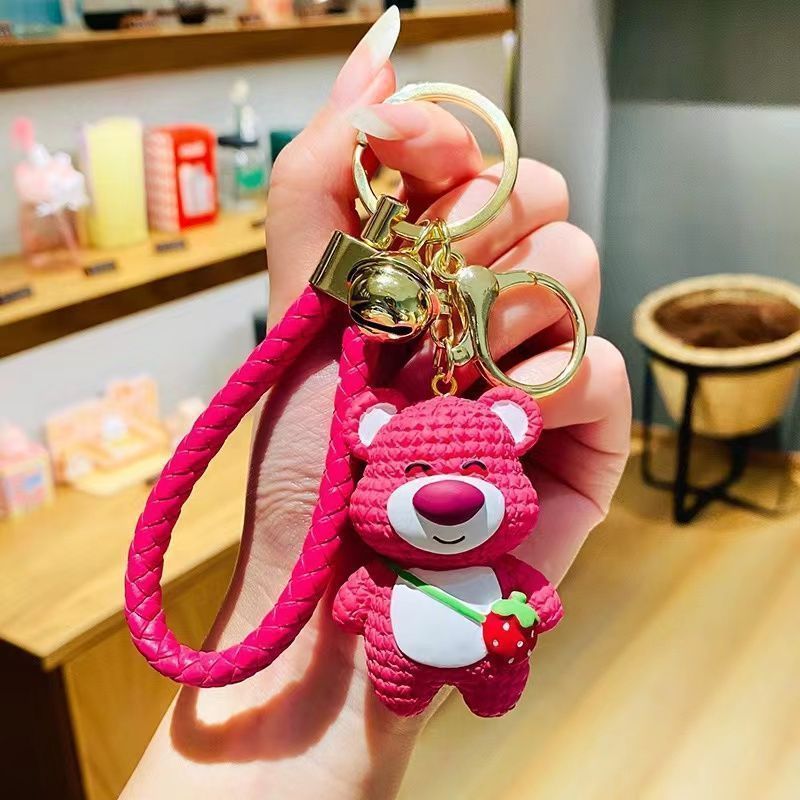 Cute Strawberry Bear-Red