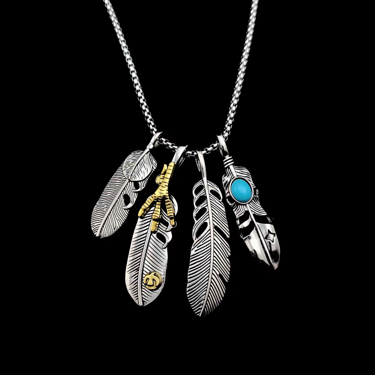 Feather Necklace D