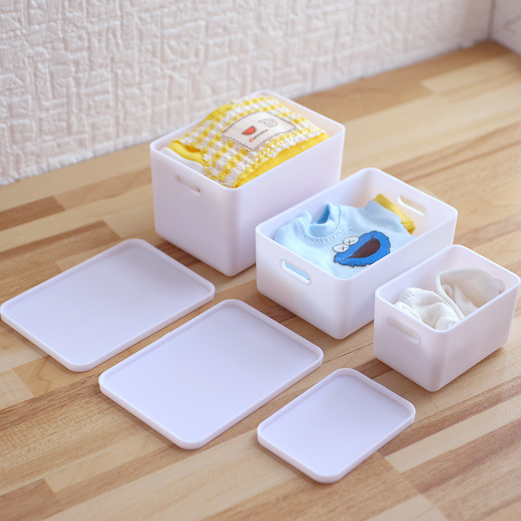6 minutes 12 minutes doll house dollhouse mini storage box with lid ob11 miniature food play storage box model
