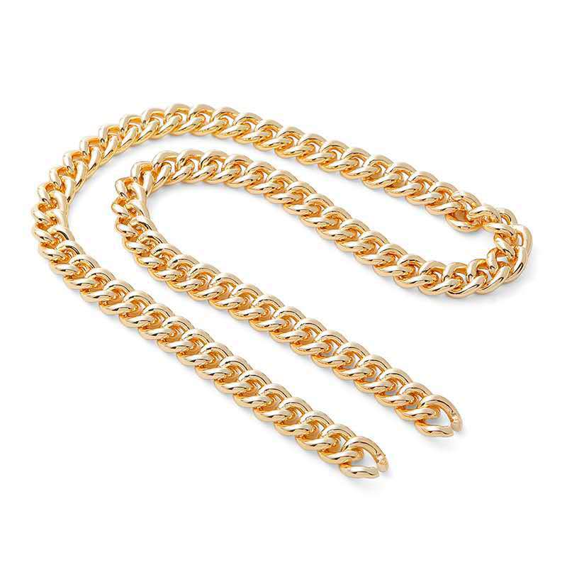 Double GG bag chain bag chain accessories single buy leather Plus chain bag with shoulder strap high-grade thick aluminum chain does not fade