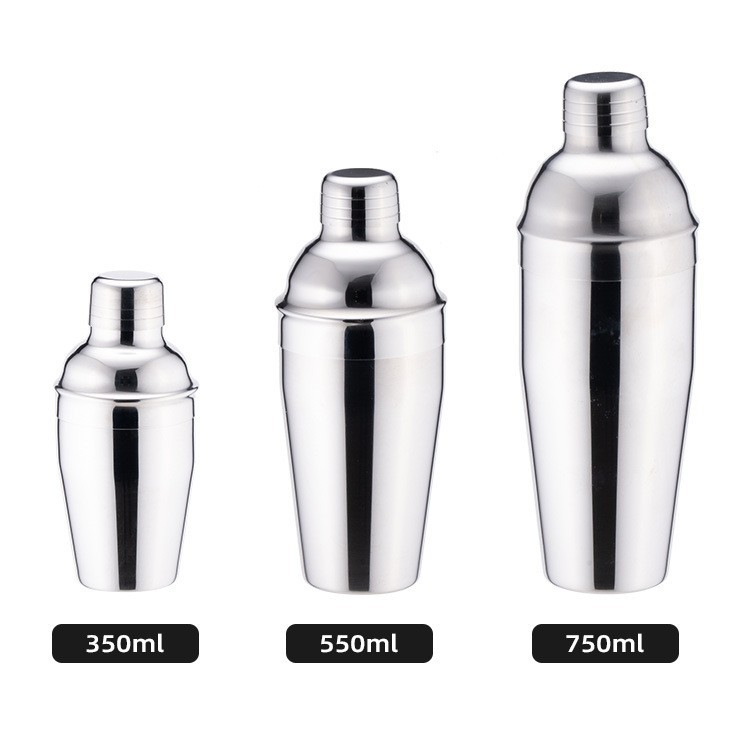 Stainless Steel Cocktail Shaker Shock Glass Bartender Base Wine Cocktail Set Tools Shaker Shaker Shaker