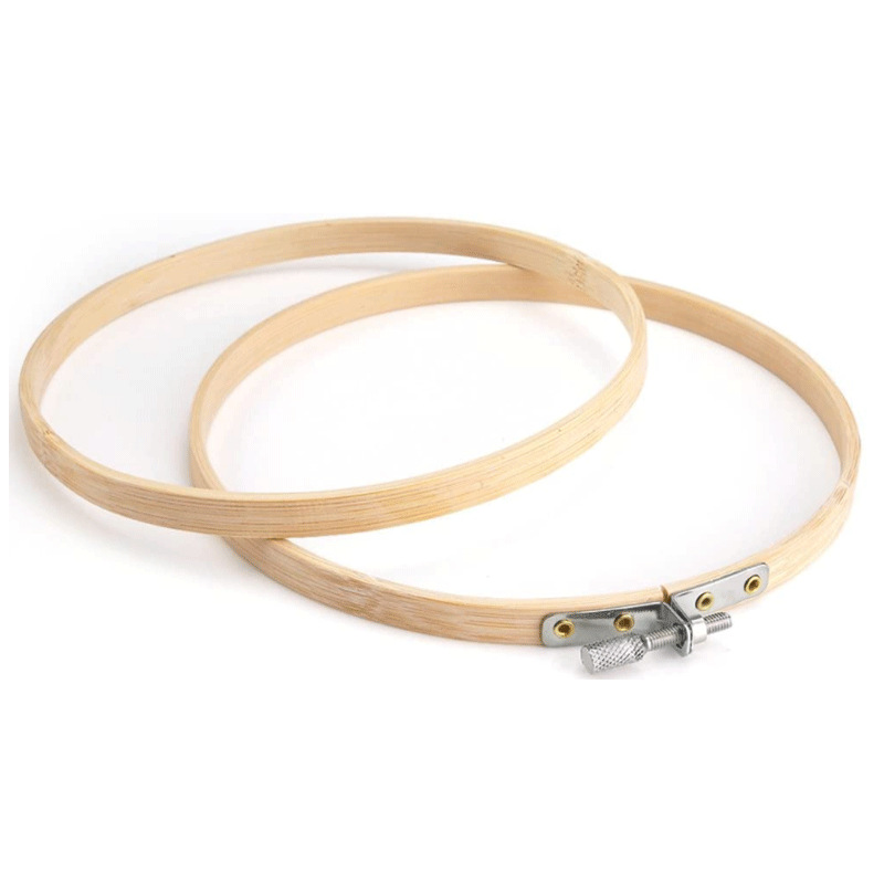Embroidery Bamboo Embroidery Stretch Kit Cross-stitch Ribbon Embroidery Circle Embroidery Support Auxiliary Tool