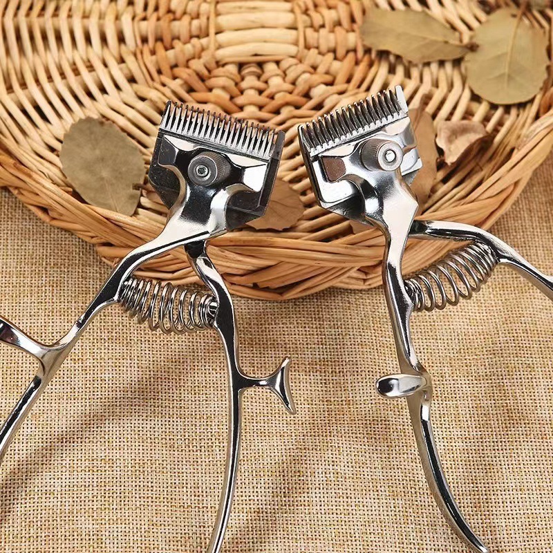 Manual hair clipper old-fashioned hair clipper baby mute shaving hair clipper manual hair clipper children elderly haircut