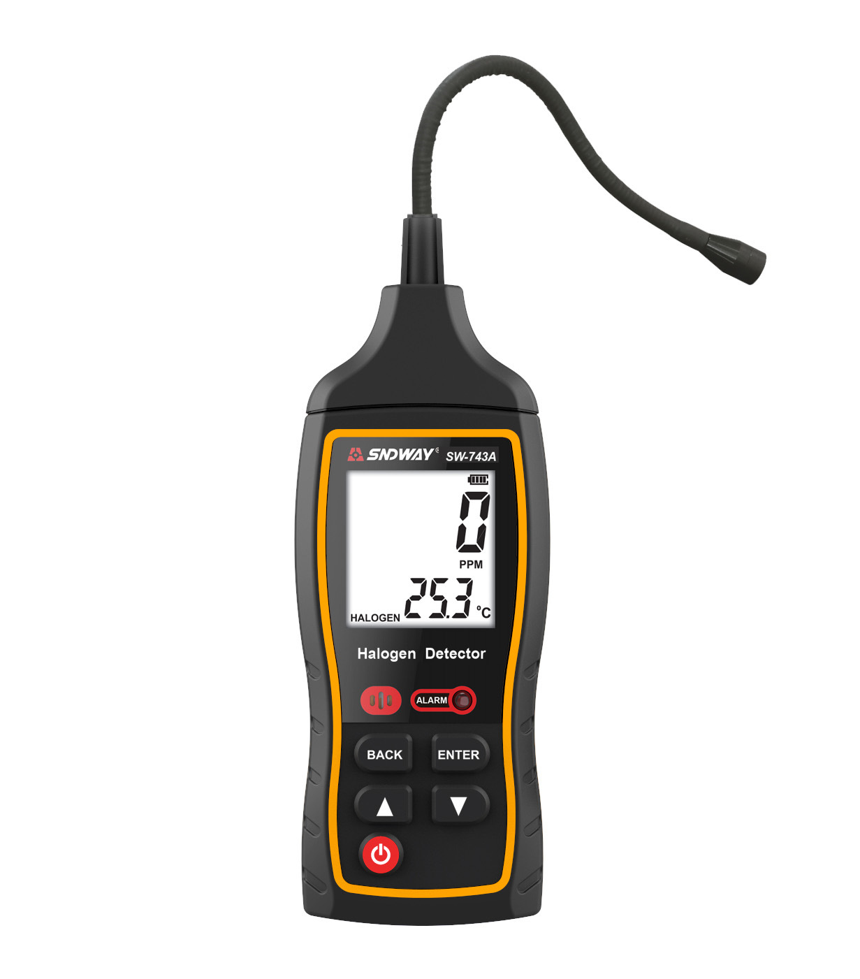 SNDWAY Shendawei SW743A Halogen Gas Detector Air Conditioning Refrigerant Refrigerant Freon Maintenance