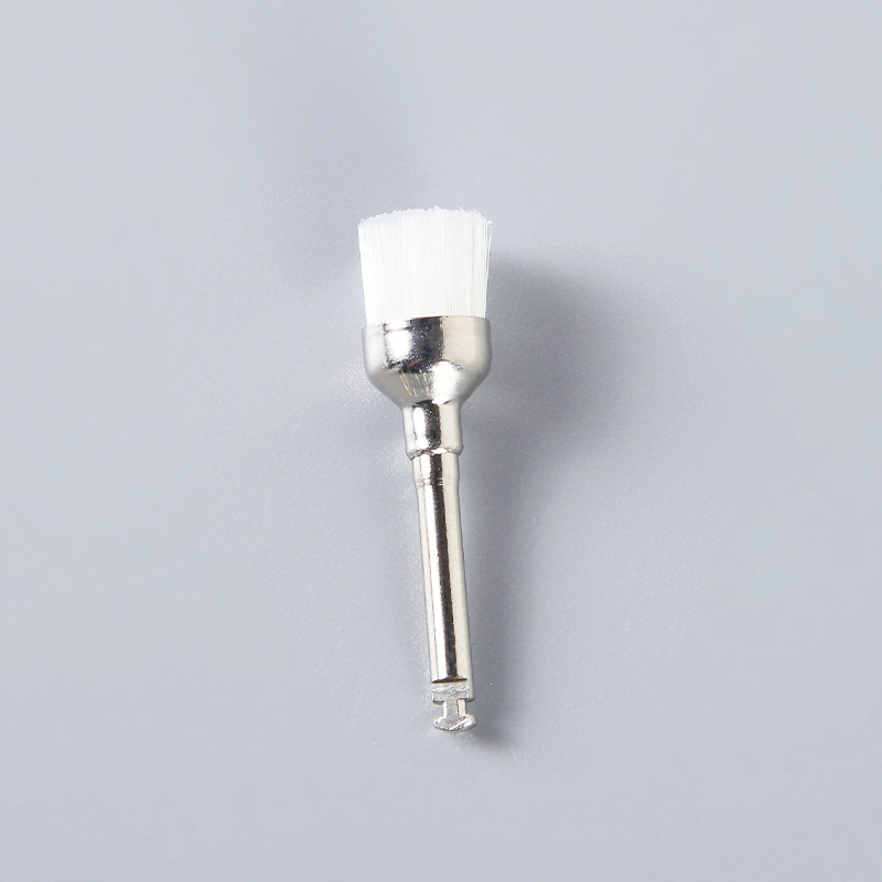 Factory Direct bowl brush suit transparent nylon brush dental consumables polishing brush dental polishing