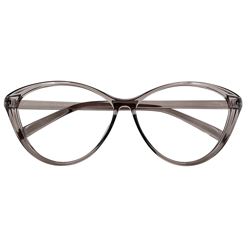 New Fashion Cat Eye Anti-blue light glasses trendy high-grade plain glasses personality slimming street shot glasses frame 1016