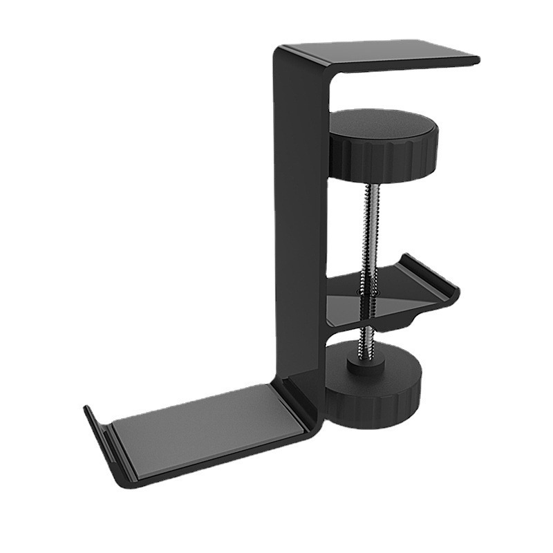 Headset Hanger Aluminum Alloy Headset Hook Internet Bar Desktop Headset Clip Hook Household Items Hanger