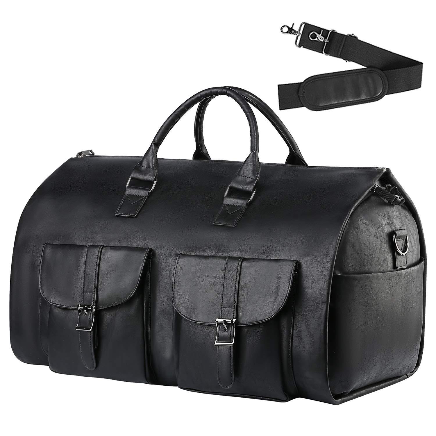 In stock new convertible travel bag clothing bag luggage bag 2 in 1 hanging handbag suit business travel bag