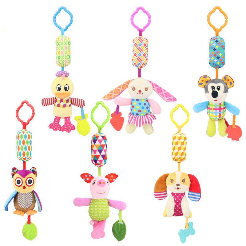 Factory Direct supply earthmama baby bed hanging baby car pull bell bed Bell Educational toy A Wind Bell Car pendant