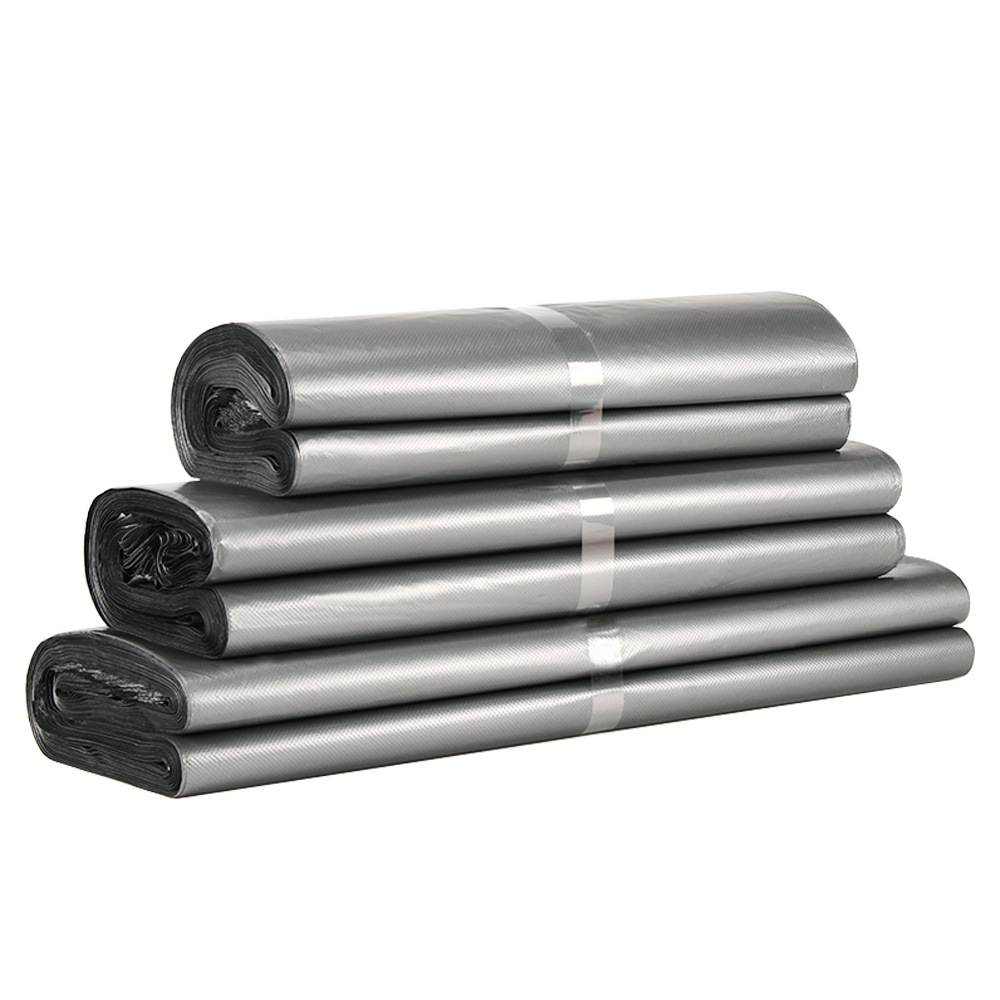 E-commerce delivery packaging waterproof bag parcel packaging bag silver gray thick large logistics express bag wholesale