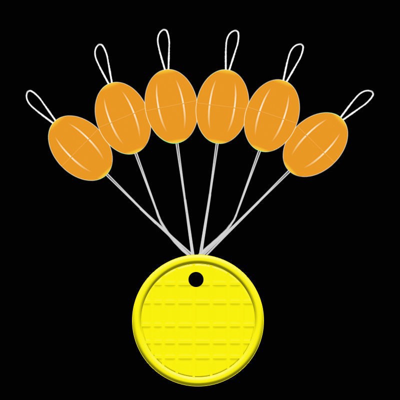 Competitive Big Silicone Positioning Space Bean Luminous Olive Silver Carp and Bighead Carp Fishing Group 789 Fishing Tackle Shop Special Accessories