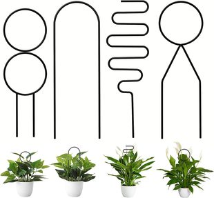 Cross-border Special for Plant Climbing Support Frame Creative Mountain Tortoise Flower Pot Support Climbing Frame Fixed Rod
