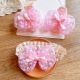 Pink Lace Bubble Bow