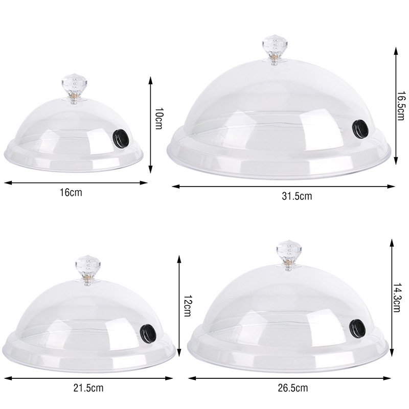 クリエイティブキッチンスモークカバーツール分子料理カクテルスモークカバーバードリンクヘイズクッキング|undefined