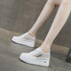 Trendy Sunday Women's Shoes New Thick Sole Height Increasing Women's Shoes Mesh White Shoes Casual Sneakers