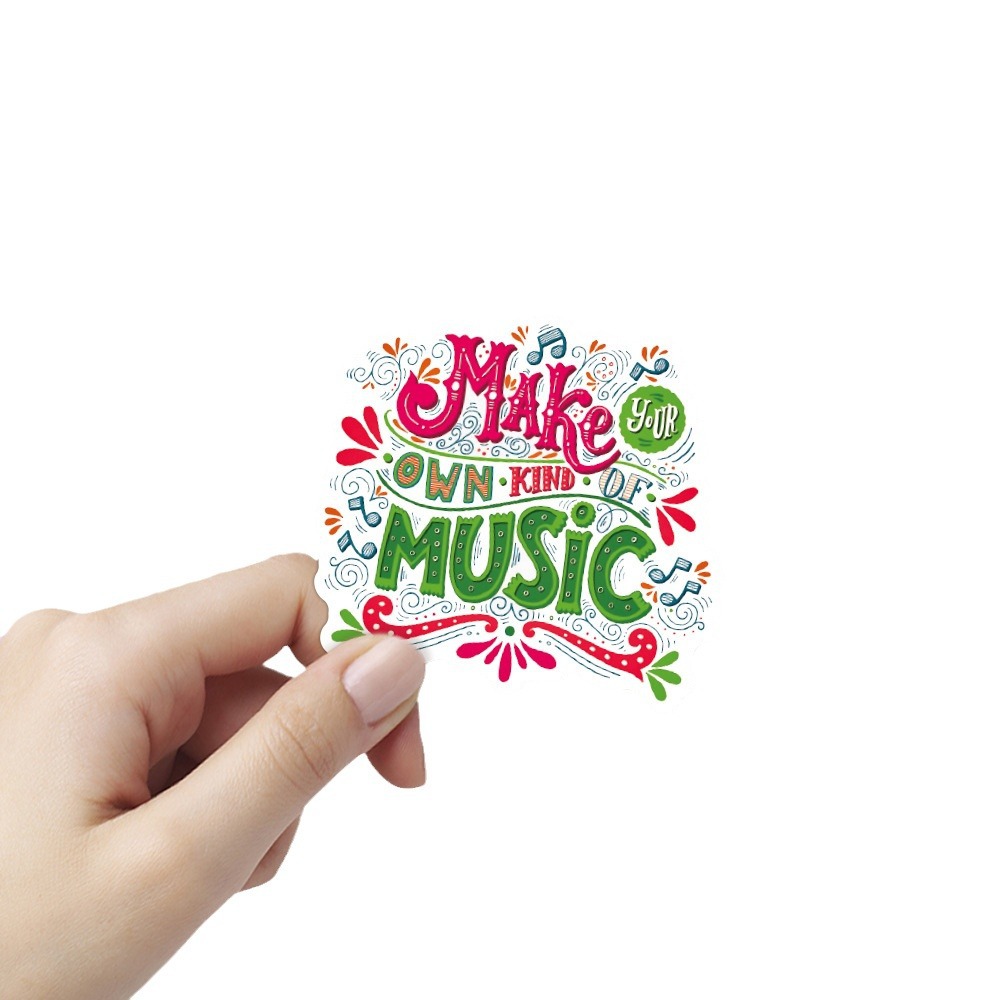 50 cross-border inspirational short sentence stickers inspirational classical Chinese English phrases mobile phone shell waterproof decorative stickers wholesale