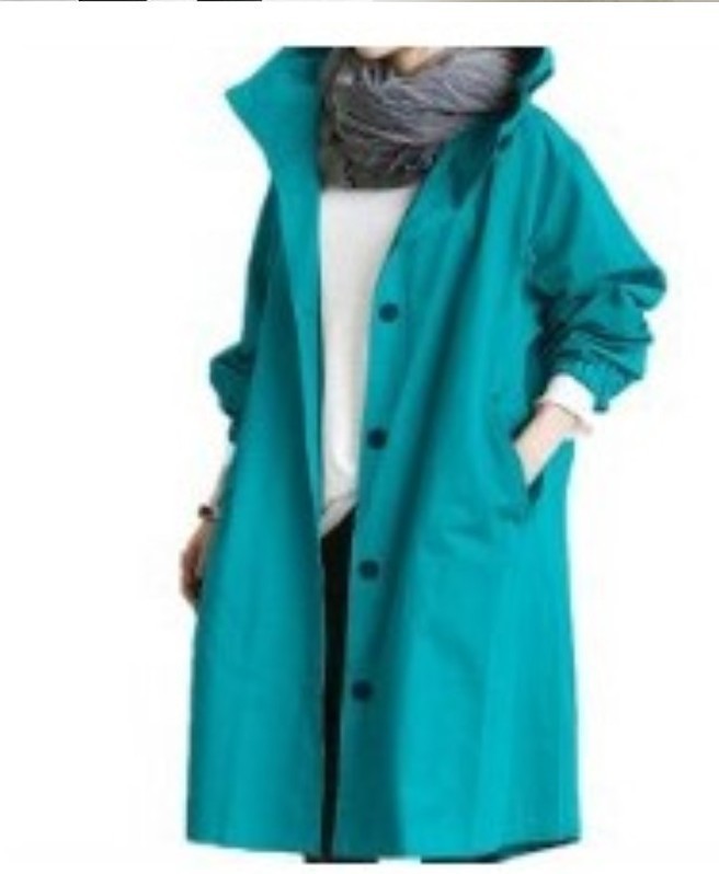 Autumn casual style windbreaker Women's Mid-length small 2020 new elegant tight waist 8 color 8 Size long sleeve coat