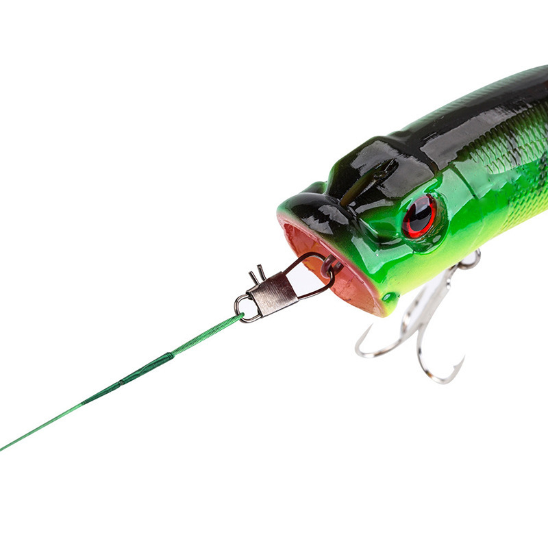 Luya anti-bite wire leader swivel pin soft steel wire front wire Luya fishing gear supplies can be divided