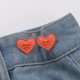 Glass Heart orange
