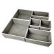 Wholesale cross-border non-woven storage box socks bra underwear drawer-style six-piece finishing foldable storage box