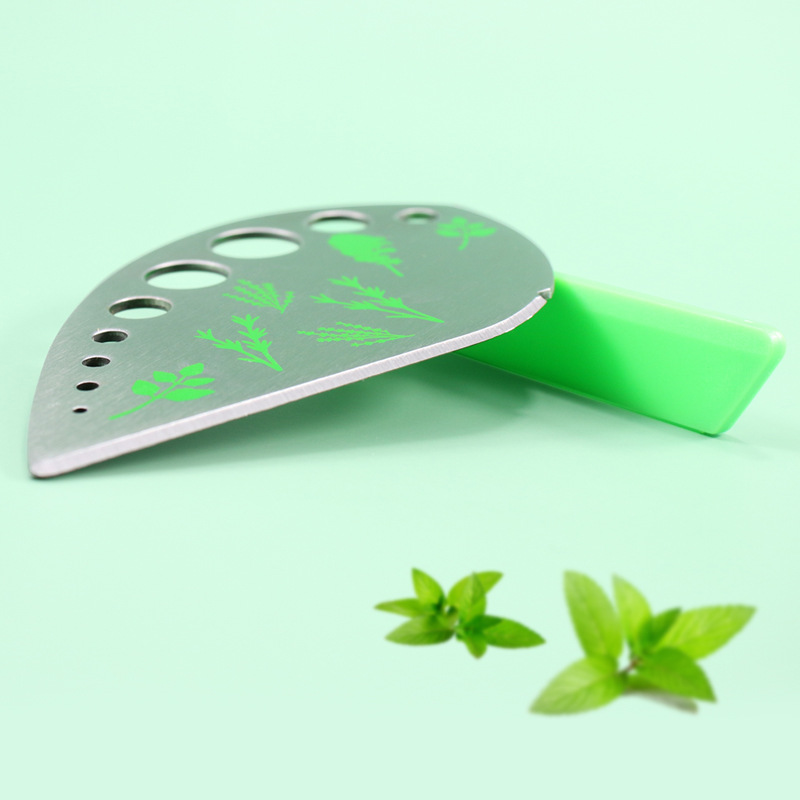 Creative 9-hole vanilla cutting multi-purpose stainless steel vanilla stripper herb cutter stripper
