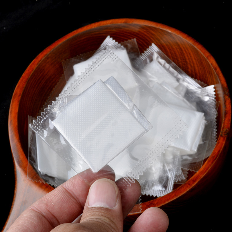 pe disposable gloves independent packaging tpe wholesale food grade Takeaway kitchen thickened cpe two small packaging bags