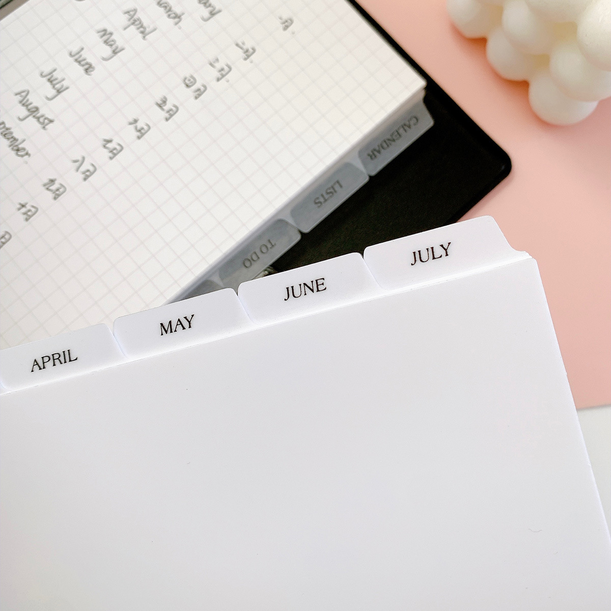 ins loose-leaf folder Journal A5A6PP partition page classification page time planning removable index sticker suit