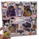SANLIO Stickers 100 Non-Repetitive Kulomi Yugui Dog Hand Account Stickers Gift Box Waterproof PET Hand Account Toy