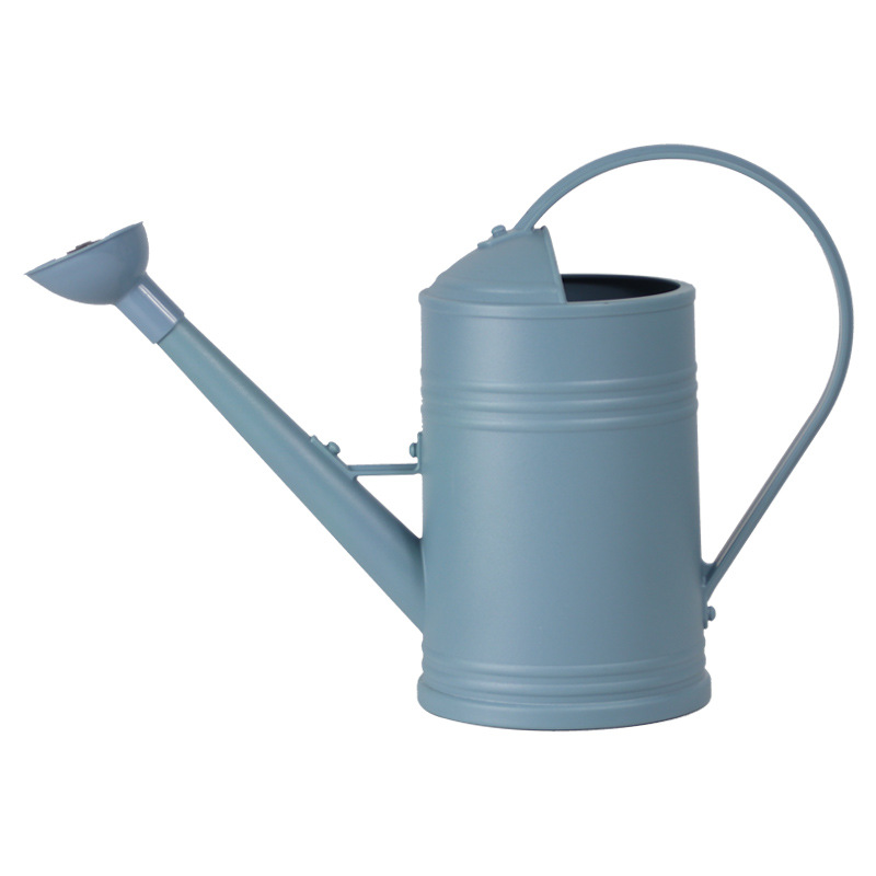 Gardening tools watering kettle watering kettle 1.8L imitation tin bucket resin shower head watering kettle watering pot wholesale
