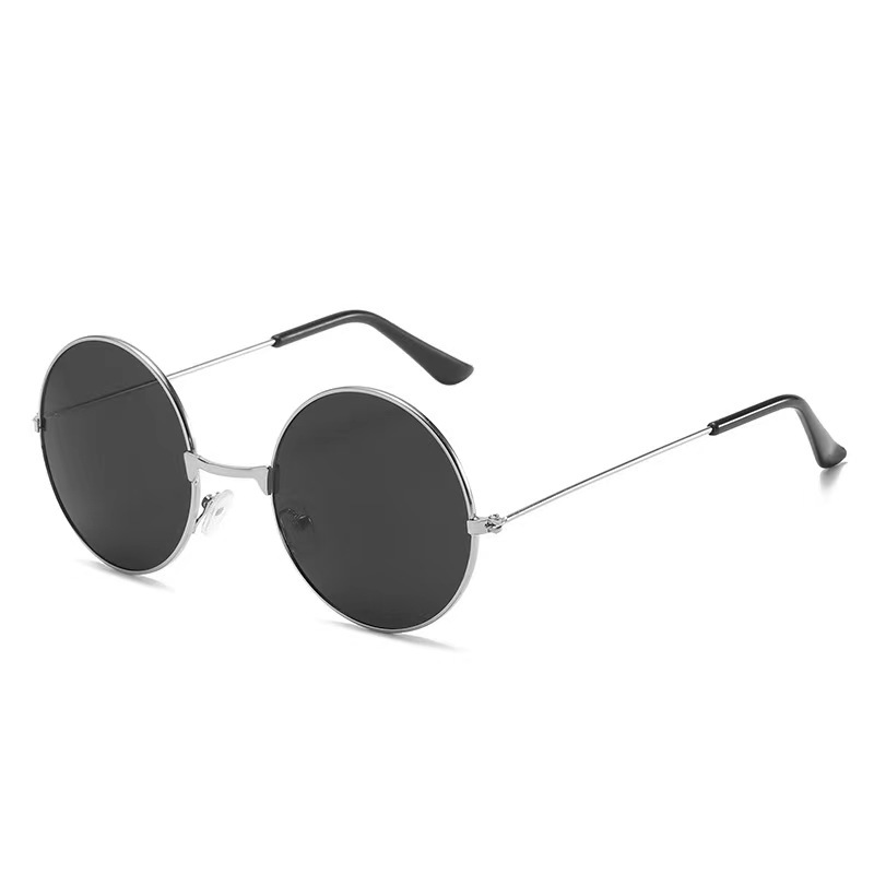 Silver frame gray sheet
