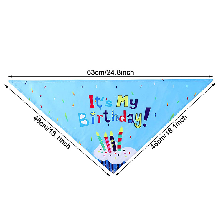 Pet Birthday Party Banner Flag Birthday Hat Dog Claw Balloon Spit Towel Bow Tie Pet Cross-border Props