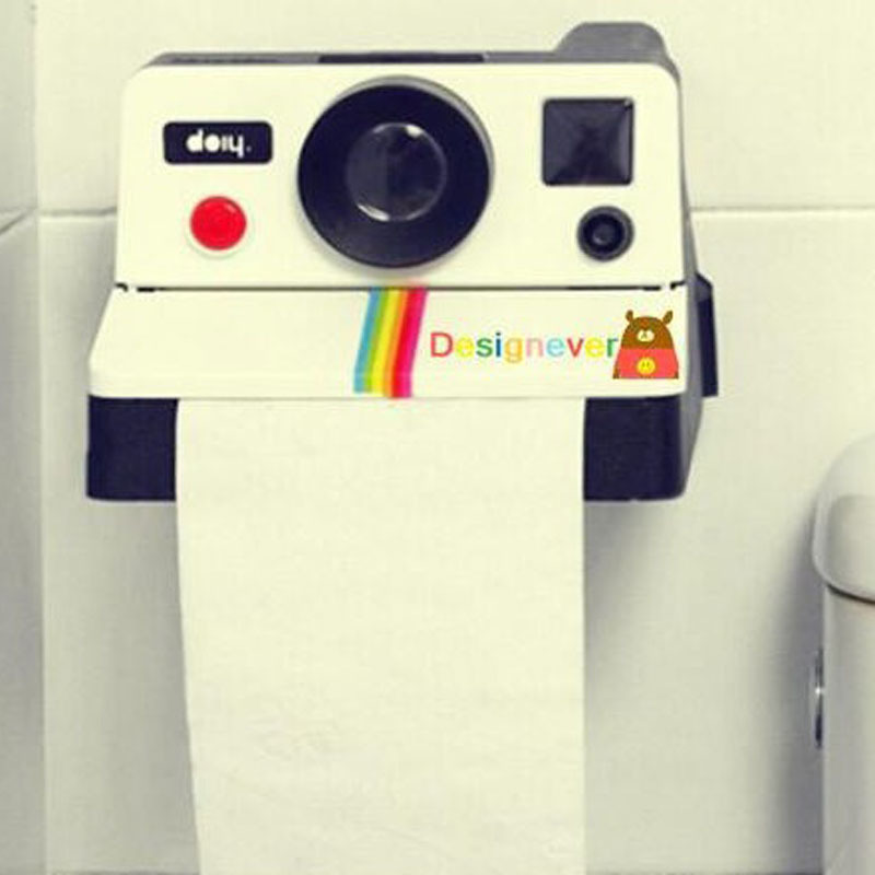 Vintage Camera Tissue Box Household Creative Personalized Roll Paper Box Roll Plastic Gift Living Room Desktop Tissue Pumping
