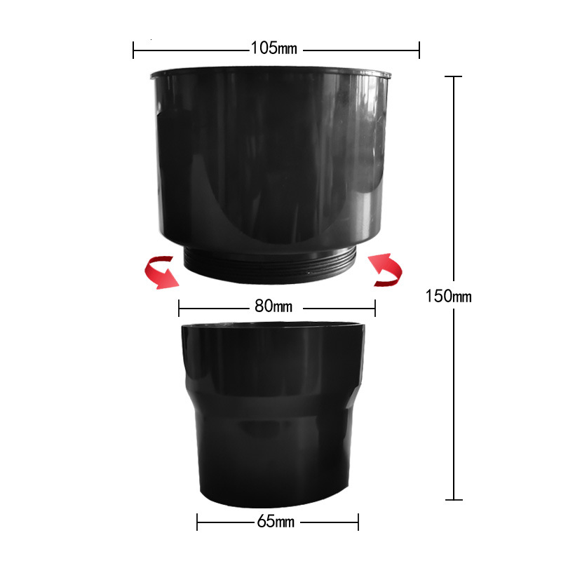 Two-in-one detachable car water cup holder cross-border Amazon hot sale ABS car drink holder rotating cup holder