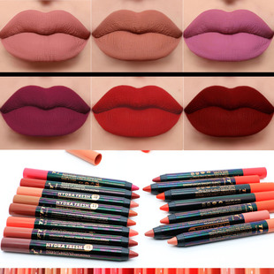 Cross-border exclusive 15-color velvet matte lipstick glue pen lipstick line Pen pencil sharpener cross-border foreign trade new hot
