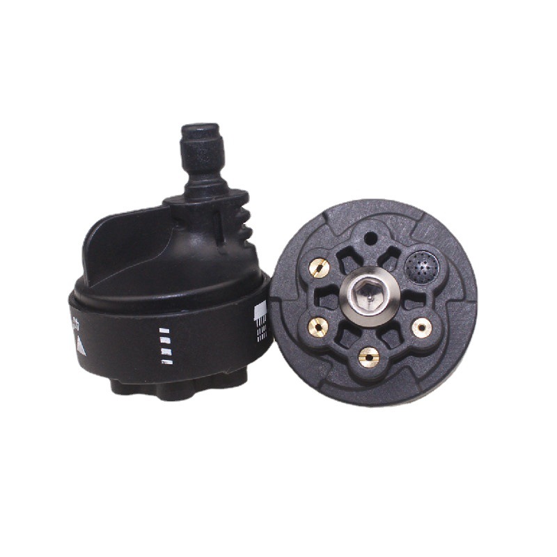 Wireless car washer high pressure water gun six-in-one nozzle multifunctional lithium battery car wash water gun accessories Multifunctional Head