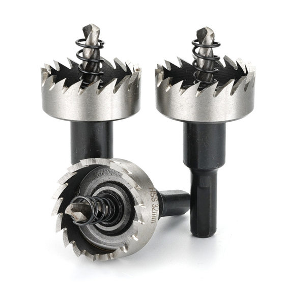 High speed steel hole opener hss4341 iron sheet stainless steel serrated hole opener metal sheet reaming drill bit manufacturers