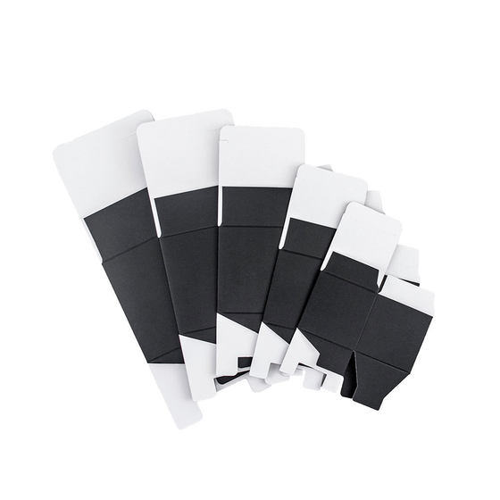 400g Hard Black Card Box Aromatherapy Box Paper Box with Lid in stock Universal Neutral White Box Thickened Hard Square