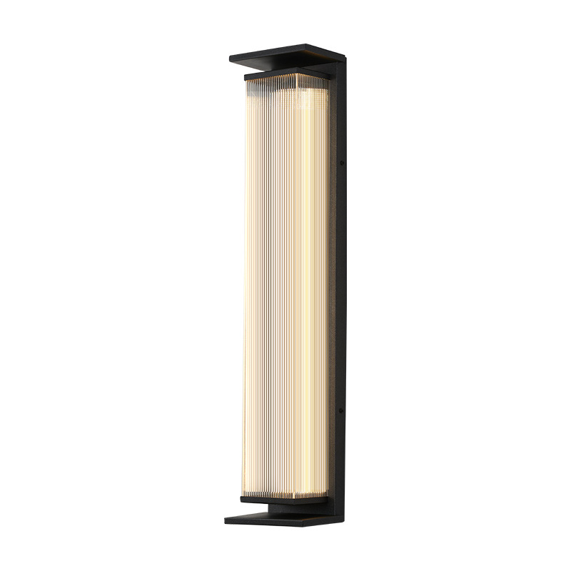 Outdoor Wall Lamp Waterproof Outdoor Terrace Hotel Villa Gate Exterior Wall Pillar Modern Simple Garden Lamp Wall Lamp