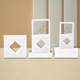 White inner box paper sleeve (diamond hole);7*7*2