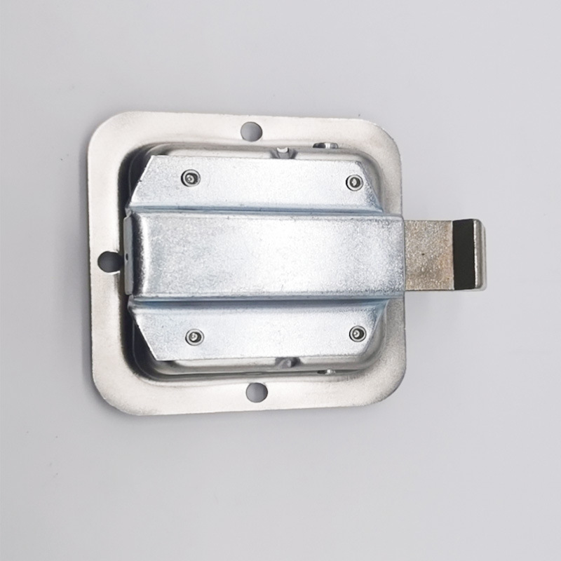Small four square aluminum box lock trailer RV tool lock stainless steel box lock hidden box lock van box lock