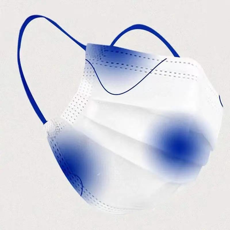 Klein blue mask adult children disposable protective girl heart High-looking mask Internet celebrity independent packaging