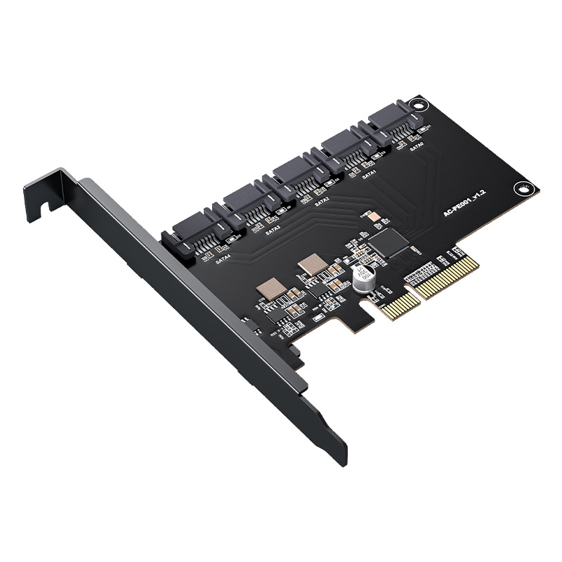 Spot PCIE to 16 10 8 SATA3.0 adapter card computer desktop chassis solid state drive adapter box